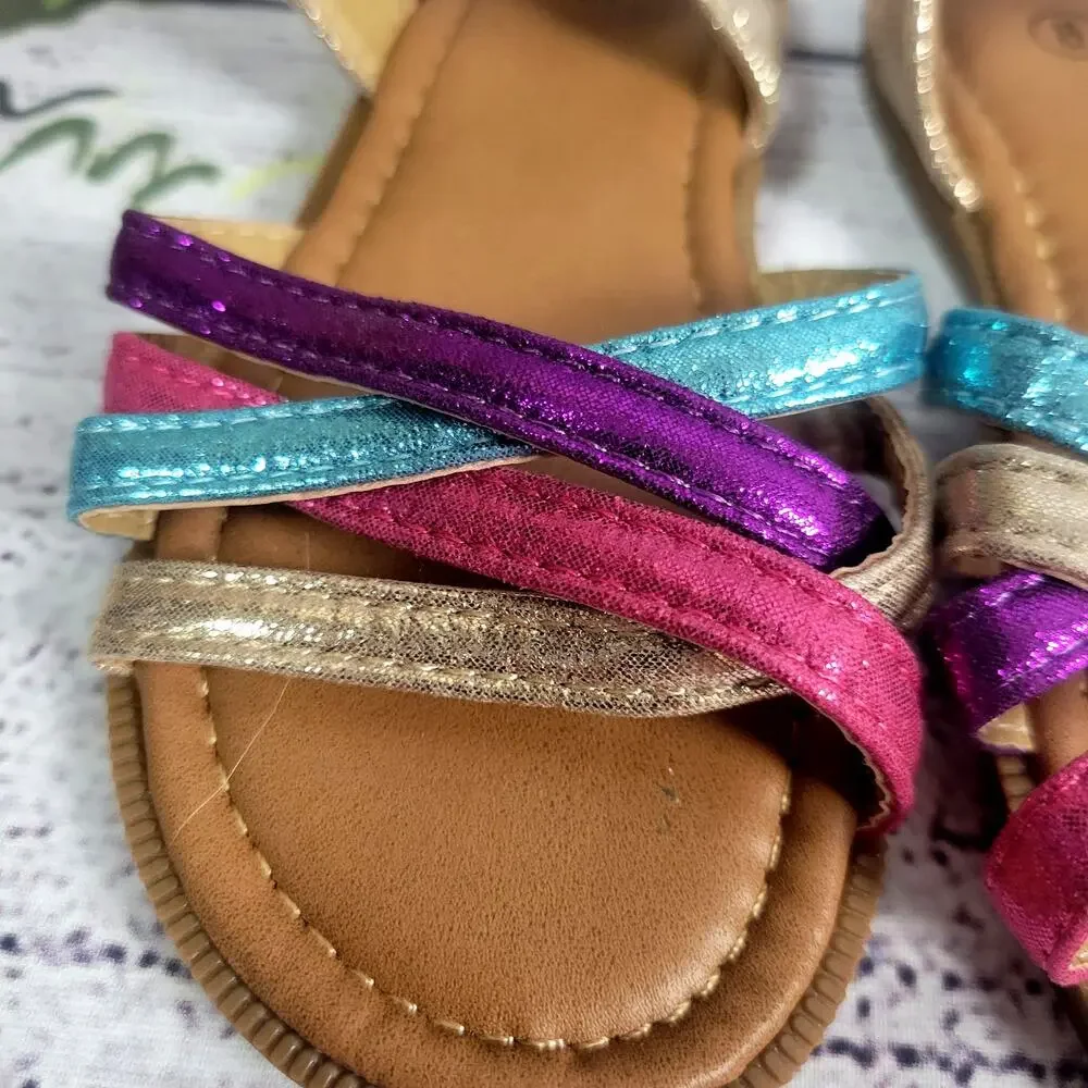 Sandals Toddler Girl's Size‎ 8 NWOT